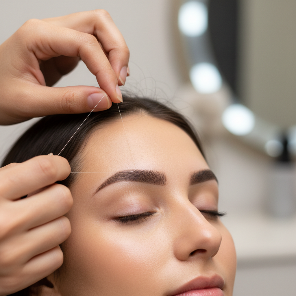 Eyebrow Threading
