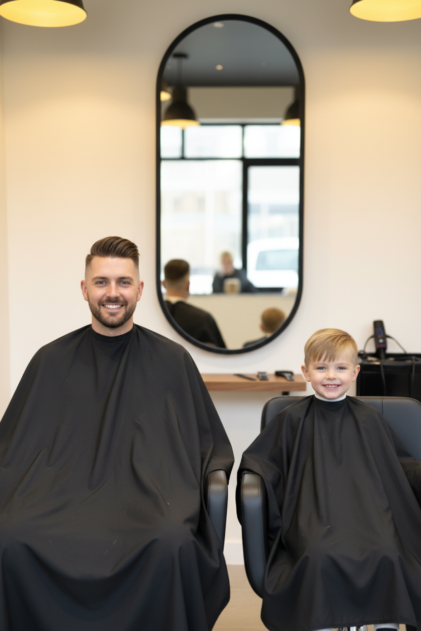Family Combo 1 Father and Child at Beauty Emporio Salon