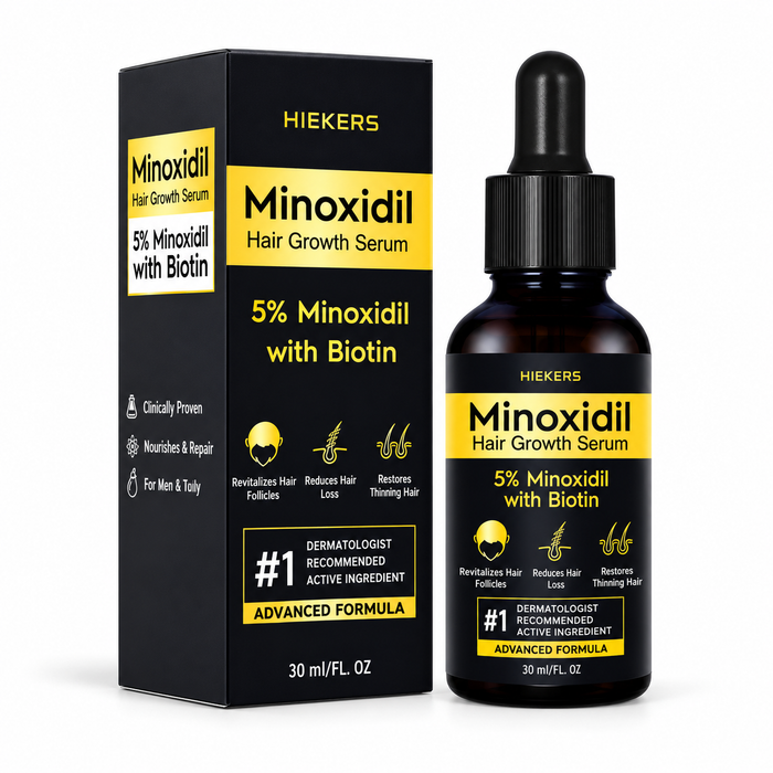5% Minoxidil Serum with Biotin Hiekers
