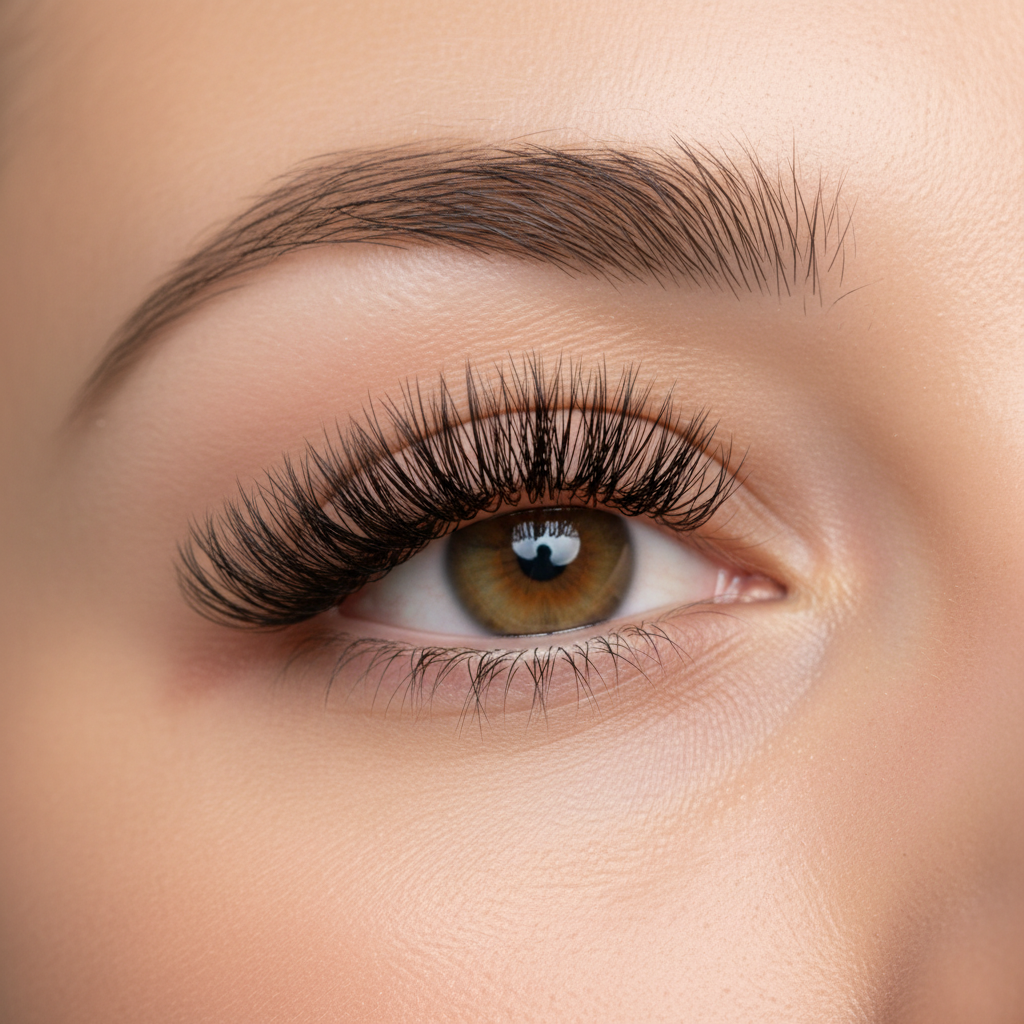 Hybrid Lash Extensions – Natural