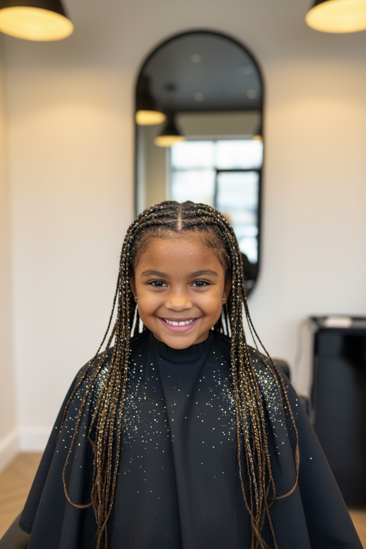 Mini-Style Add-On Braids Glitter at Beauty Emporio Salon