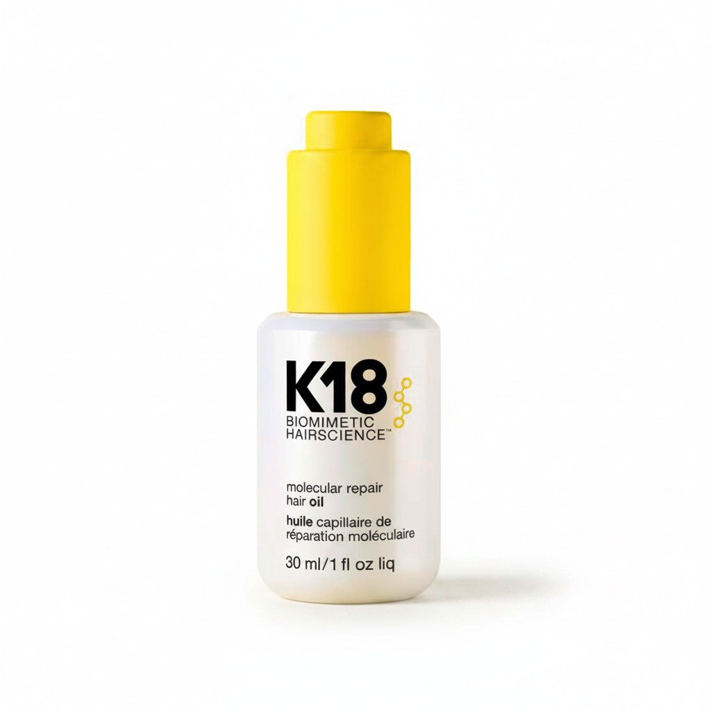 K18 Molecular Repair Hair Oil - white background