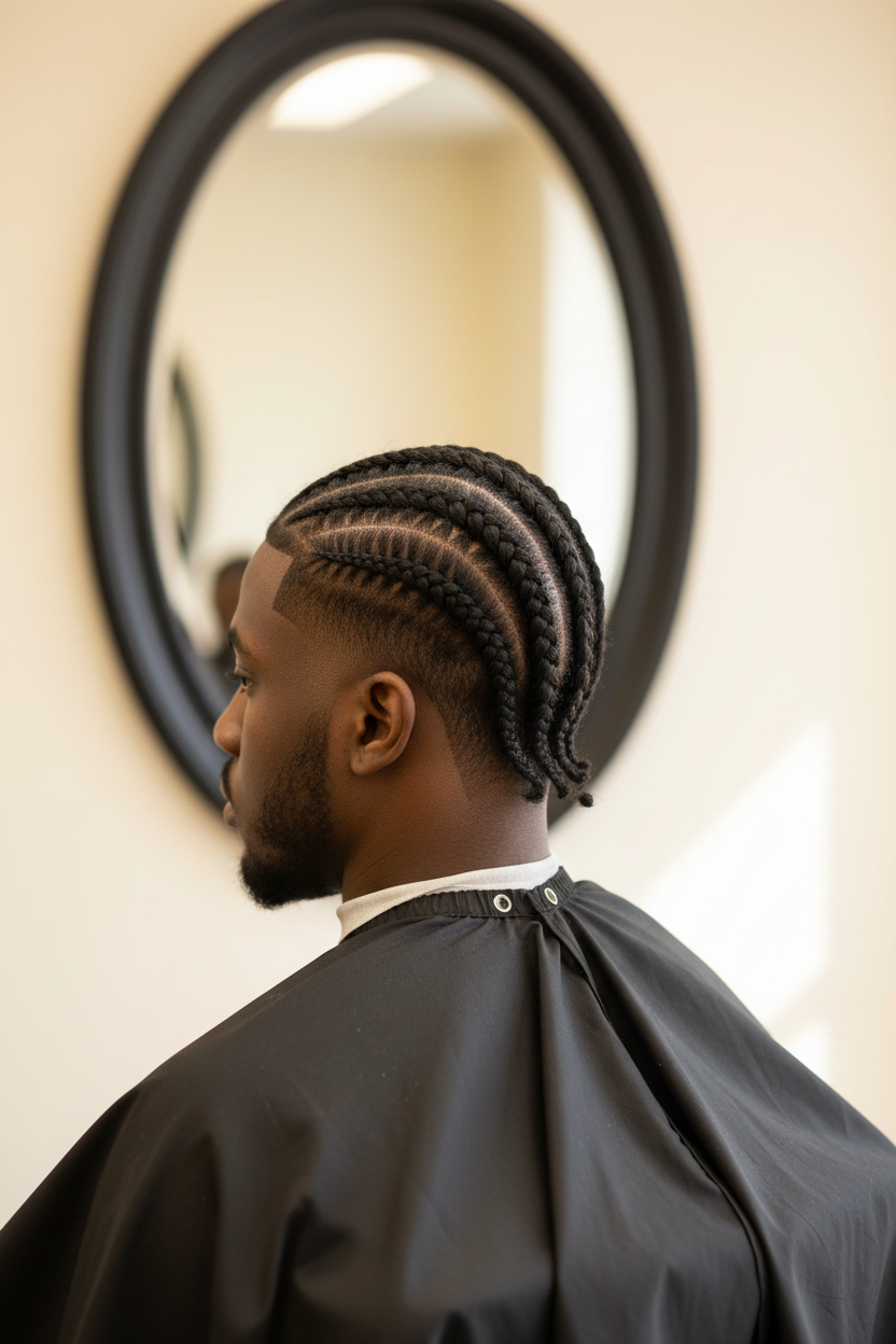 Braids with Haircut at Beauty Emporio Salon