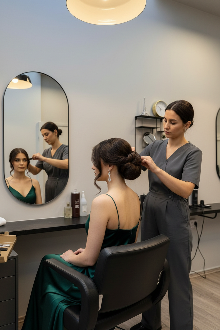 Women's Evening Hairstyle at Beauty Emporio Salon
